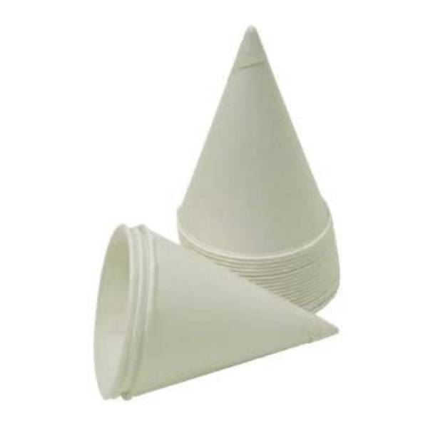 Sqwincher® 4.5 oz Cone Paper Cups, 25 Tubes of 200 Cups - Accessories